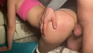 Movie night with amateur step sister turns in the best dick ride of mi lif