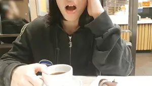 Public orgasm for my friend with lovense lush controlled by my phone Unlimited Orgasm