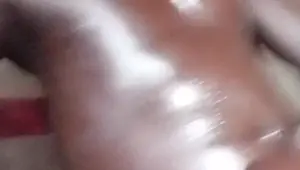 Oiled Biggest black Cock