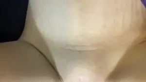 Milf finally let s me fill her pussy with Mr Hankeys Thors Hammer dildo!